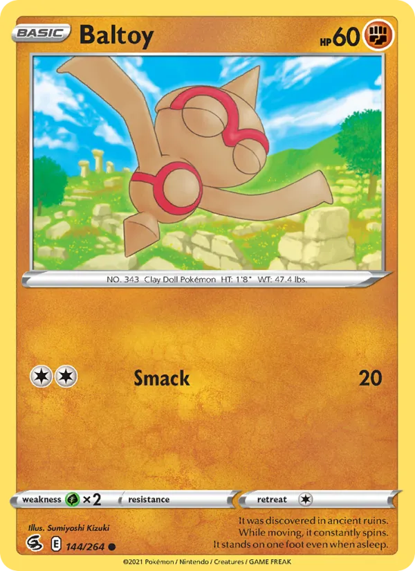144 Baltoy – Fusion Strike