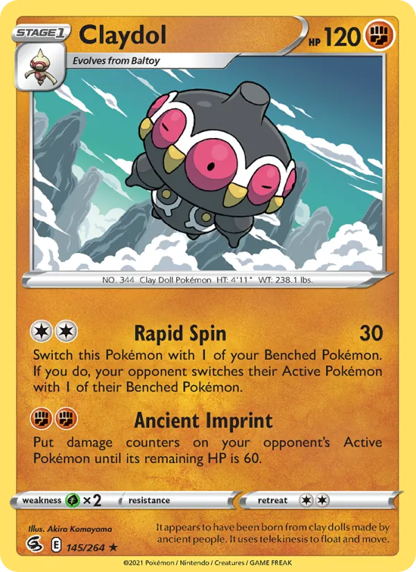145 Claydol – Fusion Strike