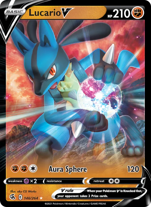 146 Lucario V – Fusion Strike