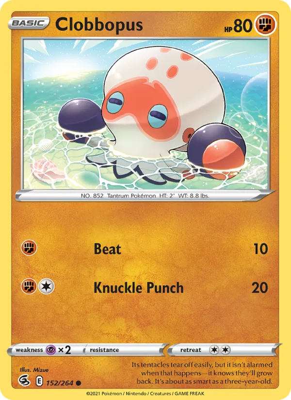 152 Clobbopus – Fusion Strike