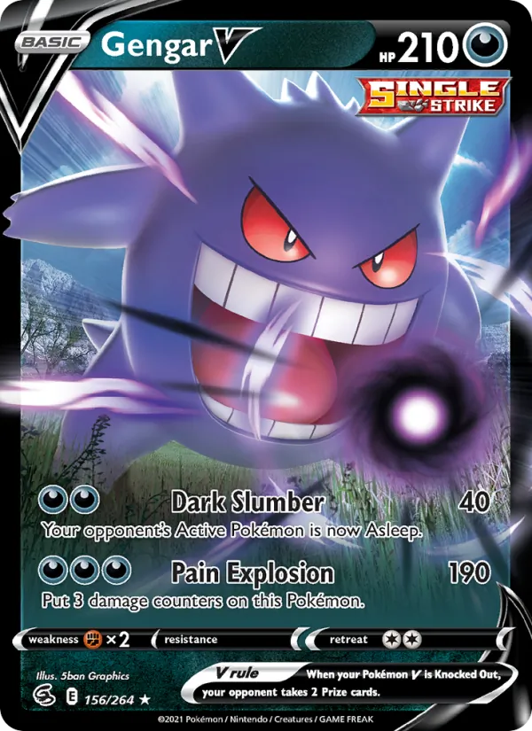 156 Gengar V – Fusion Strike