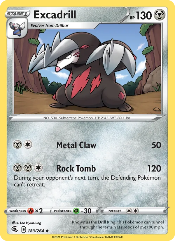 183 Excadrill – Fusion Strike