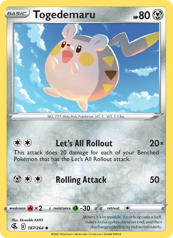 187 Togedemaru – Fusion Strike