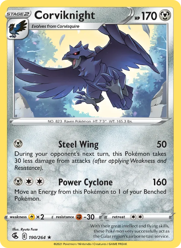 190 Corviknight – Fusion Strike