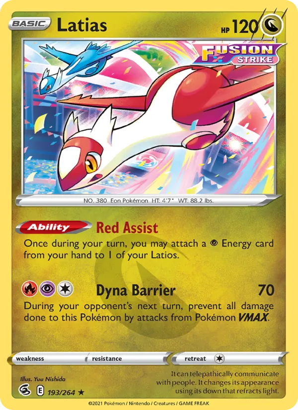193 Latias – Fusion Strike