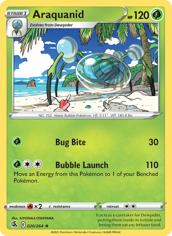 20 Araquanid – Fusion Strike