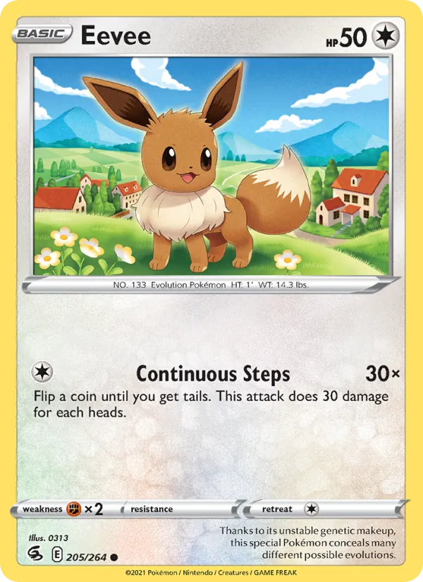205 Eevee – Fusion Strike