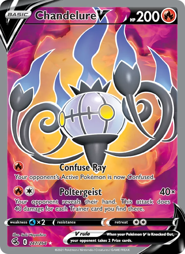 247 Chandelure V – Fusion Strike