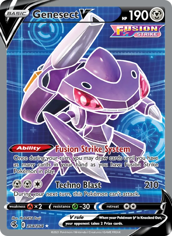 254 Genesect V – Fusion Strike
