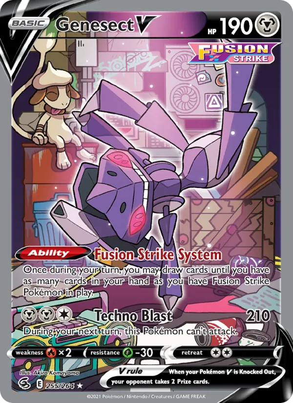 255 Genesect V – Fusion Strike