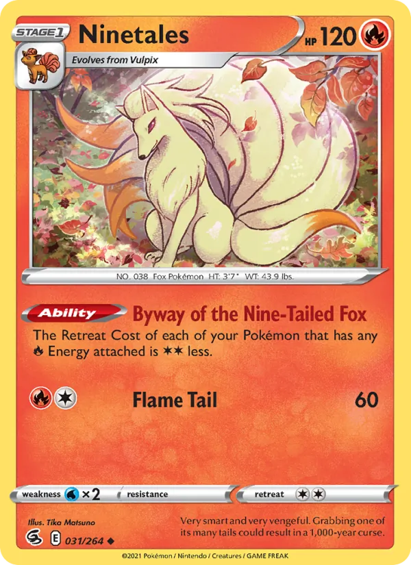 31 Ninetales – Fusion Strike