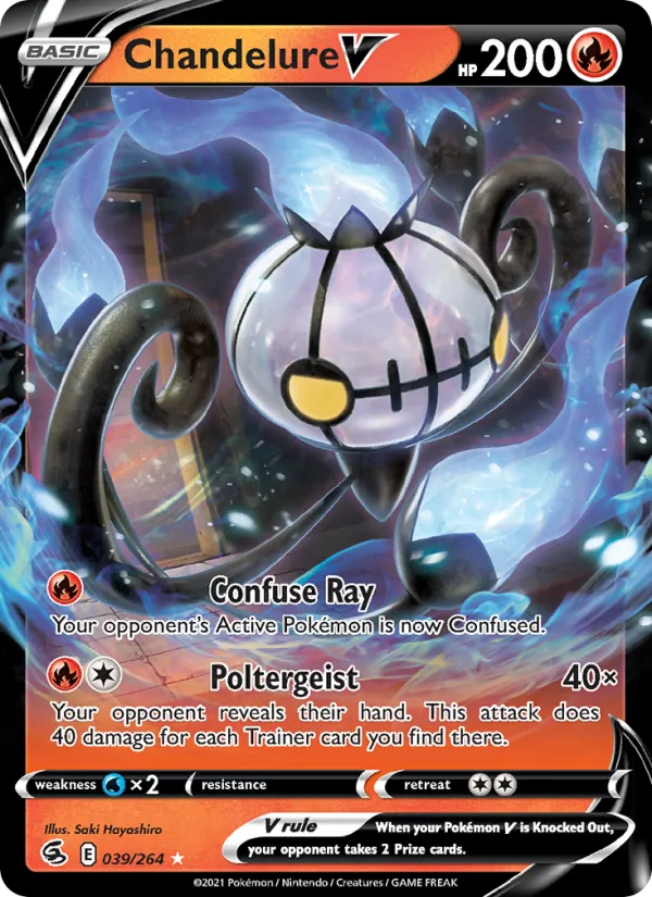 39 Chandelure V – Fusion Strike