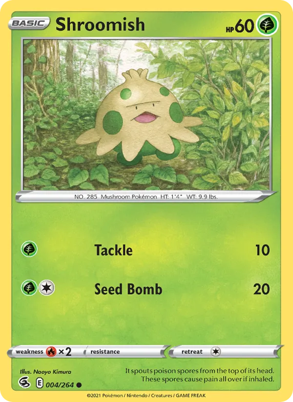 4 Shroomish – Fusion Strike