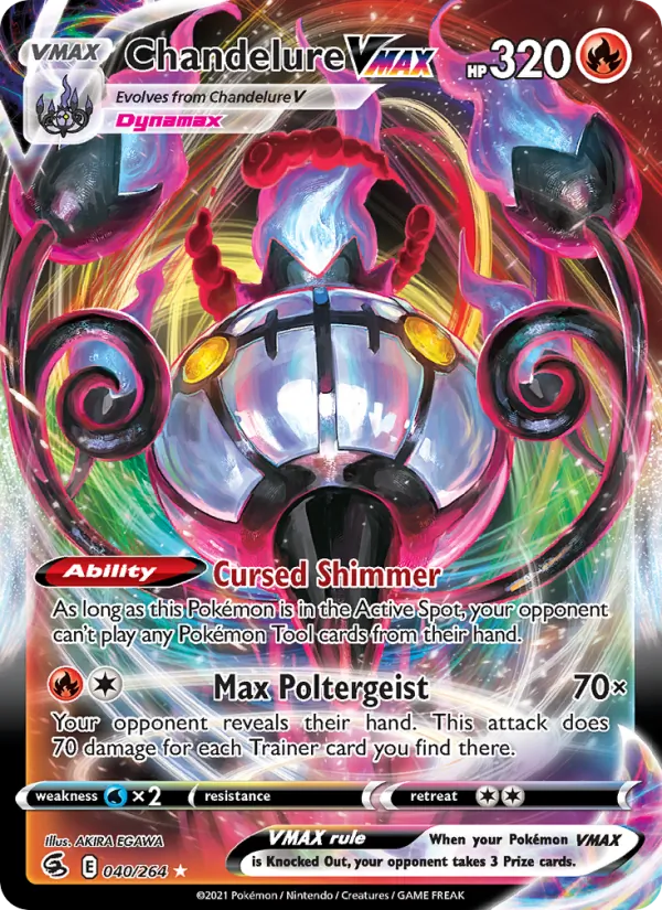 40 Chandelure VMAX – Fusion Strike