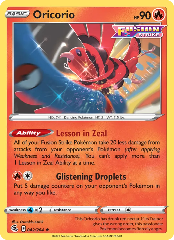 42 Oricorio – Fusion Strike