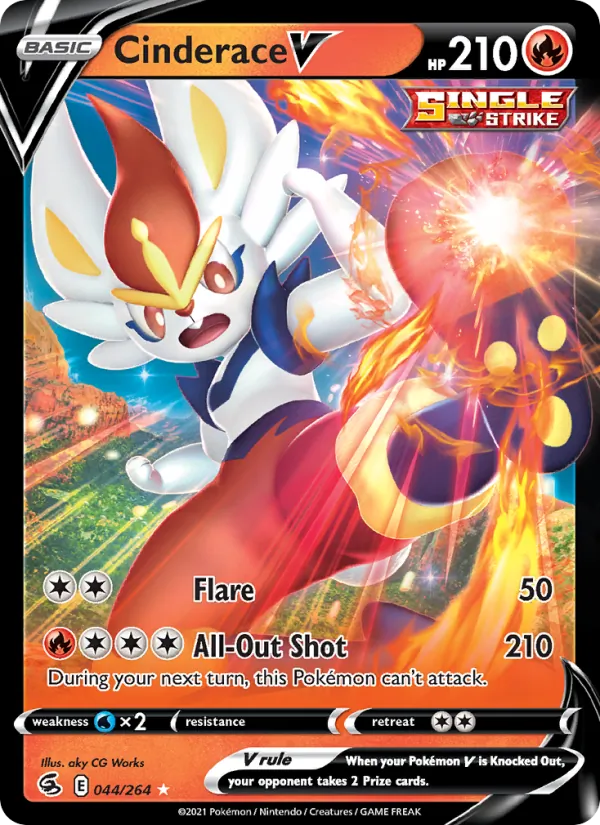 44 Cinderace V – Fusion Strike