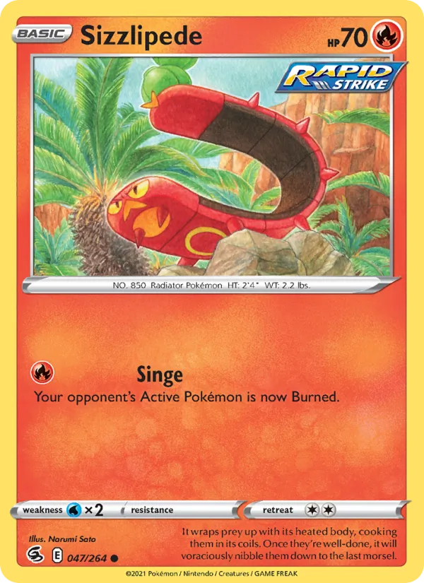 47 Sizzlipede – Fusion Strike