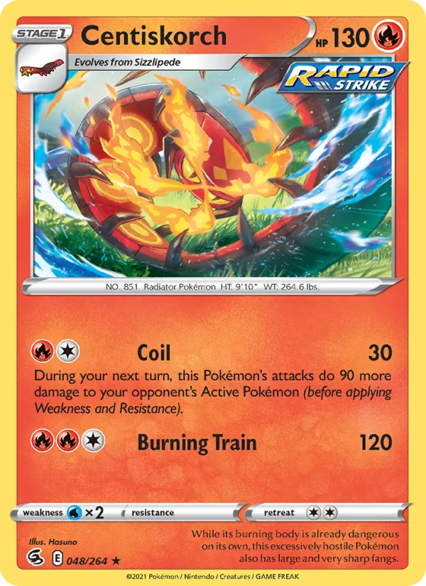 48 Centiskorch – Fusion Strike