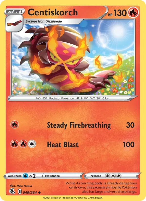 49 Centiskorch – Fusion Strike