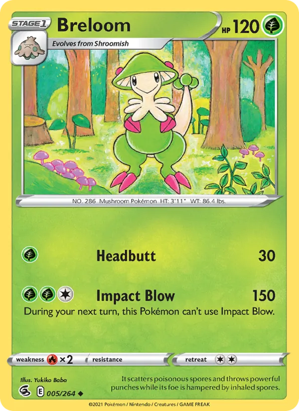 5 Breloom – Fusion Strike
