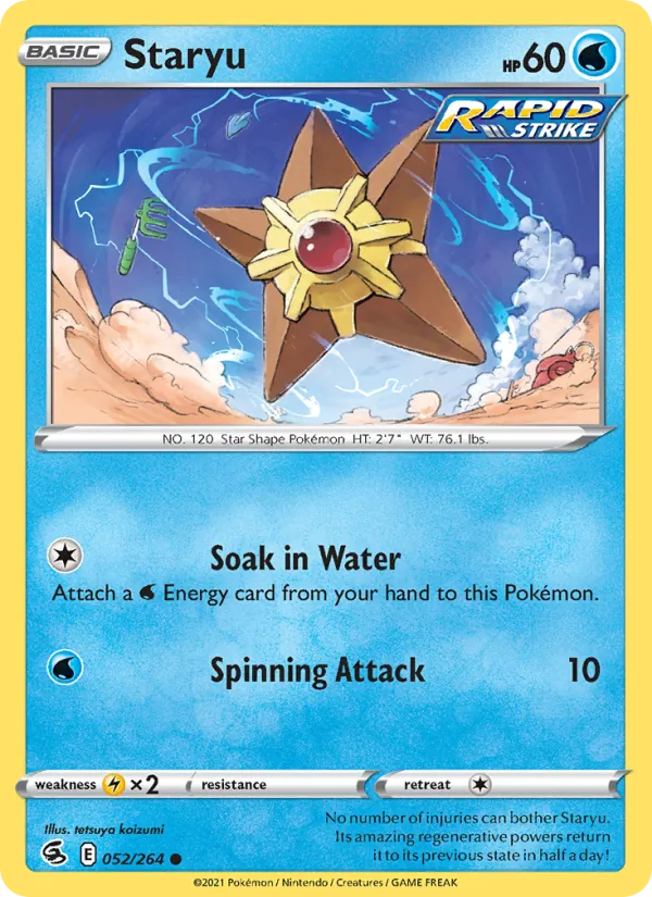 52 Staryu – Fusion Strike