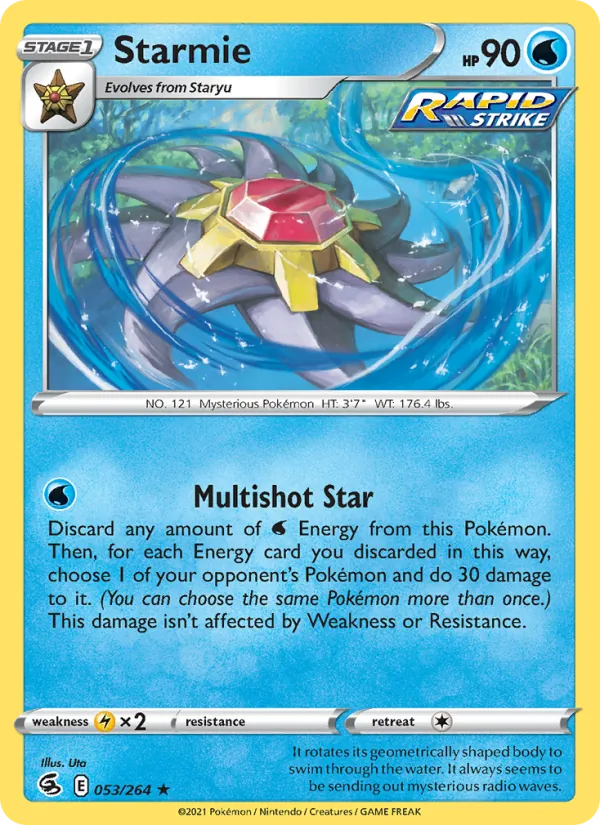 53 Starmie – Fusion Strike