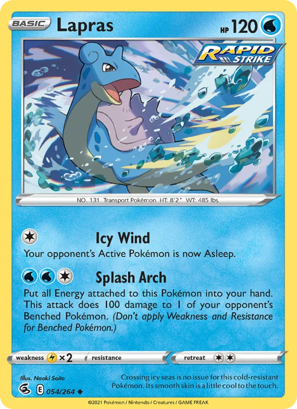 54 Lapras – Fusion Strike