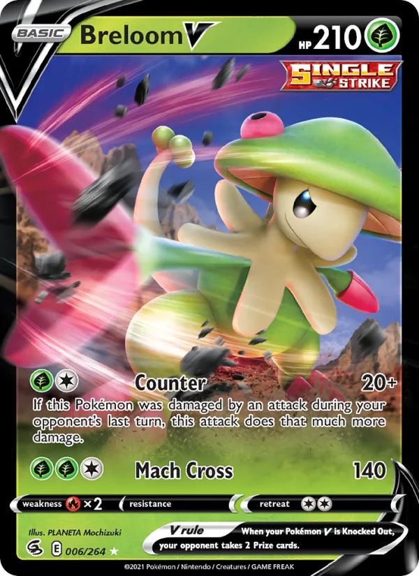 6 Breloom V – Fusion Strike