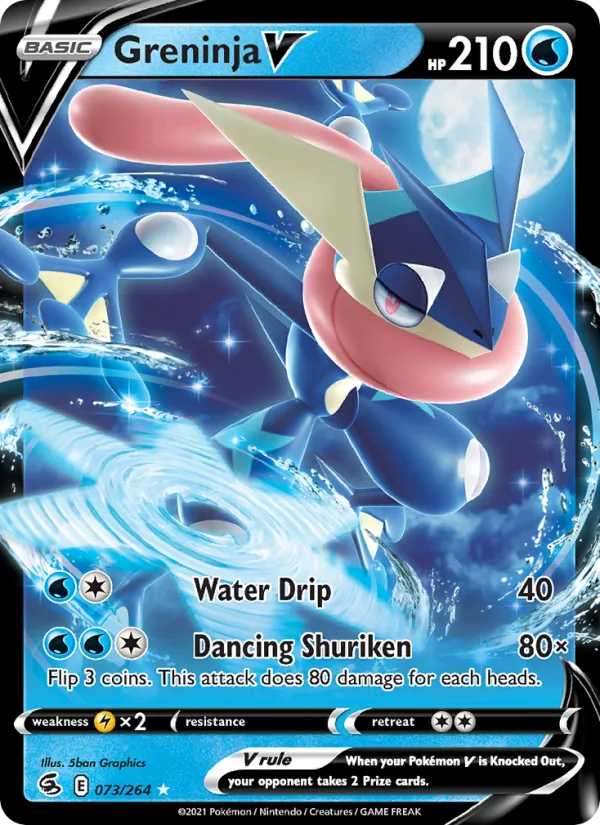 73 Greninja V – Fusion Strike