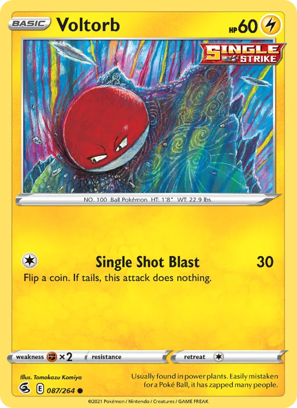 87 Voltorb – Fusion Strike