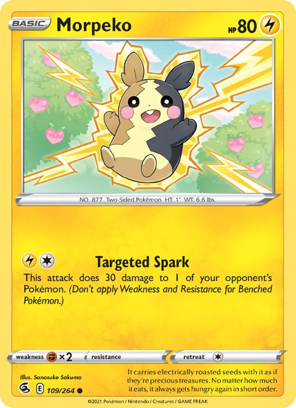 109-RH Morpeko – Fusion Strike