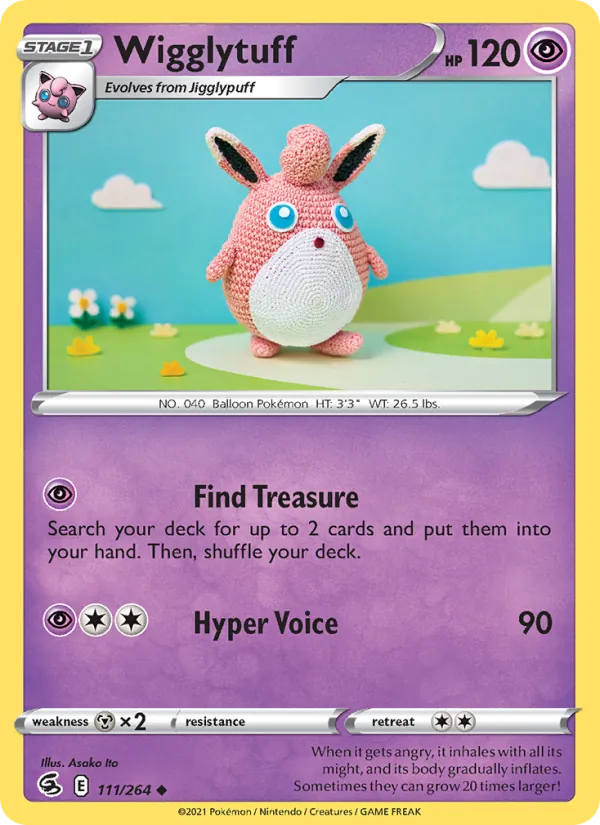 111-RH Wigglytuff – Fusion Strike