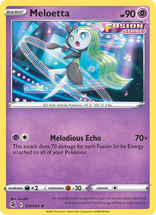 124-RH Meloetta – Fusion Strike