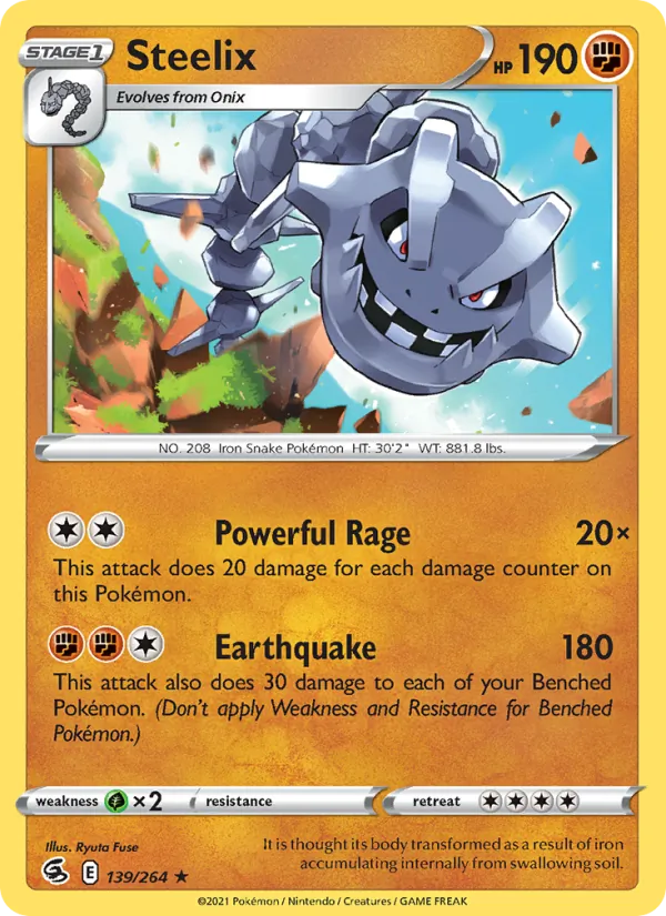 139-RH Steelix – Fusion Strike