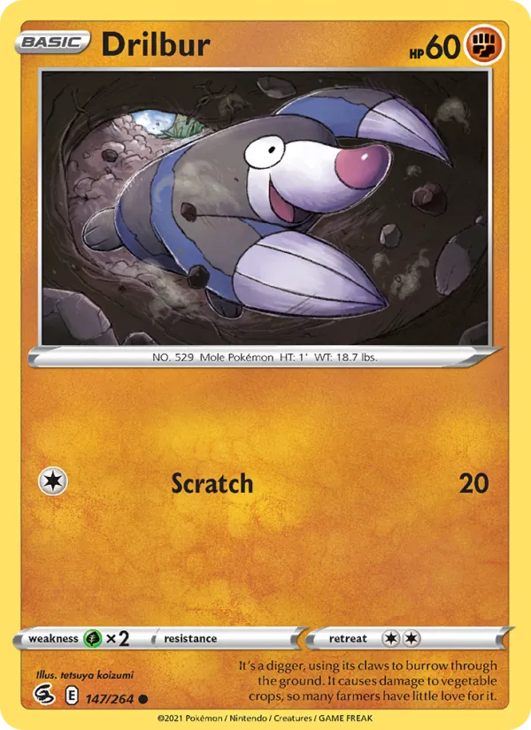 147-RH Drilbur – Fusion Strike