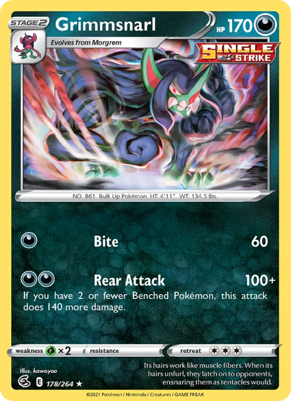 178-RH Grimmsnarl – Fusion Strike