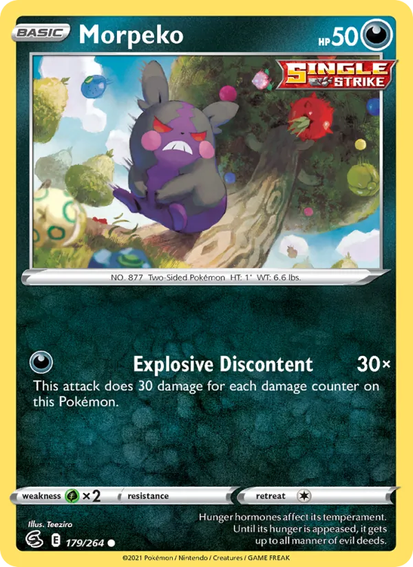 179-RH Morpeko – Fusion Strike