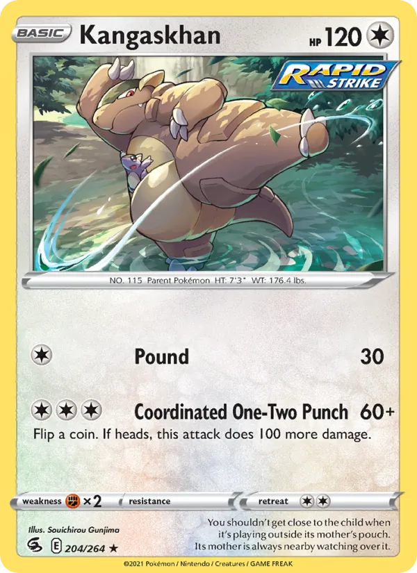 204-RH Kangaskhan – Fusion Strike