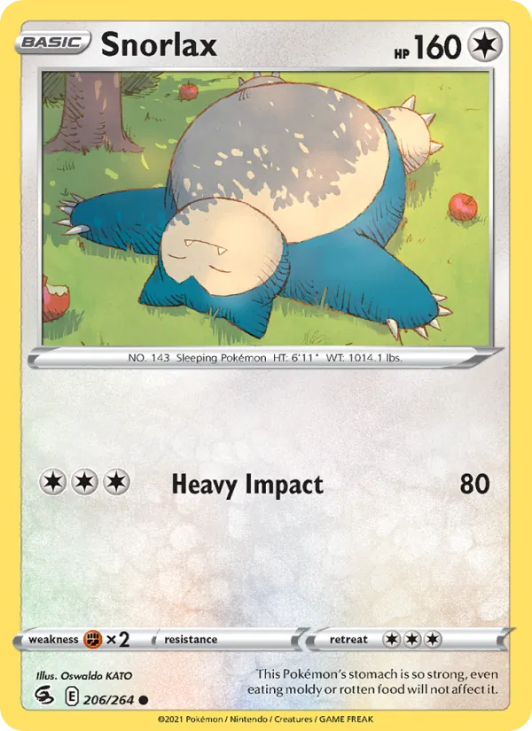 206-RH Snorlax – Fusion Strike