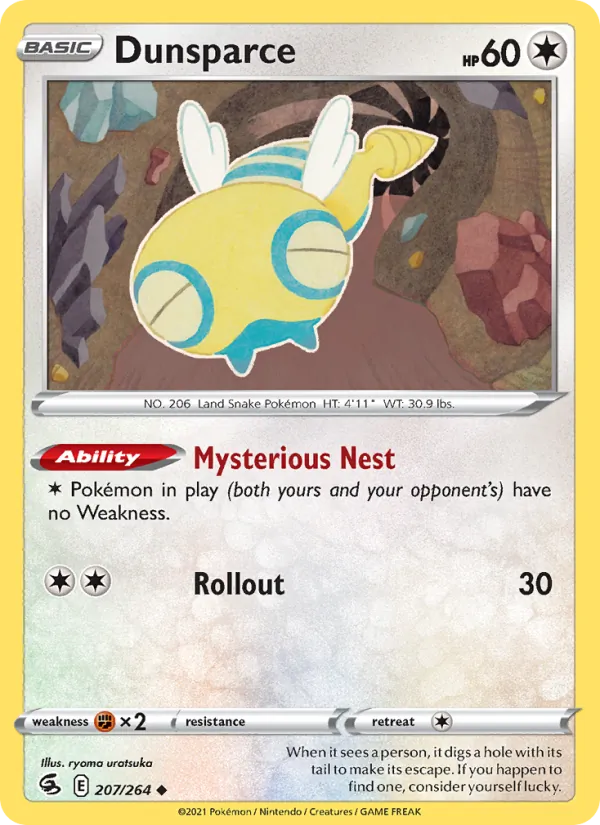 207-RH Dunsparce – Fusion Strike