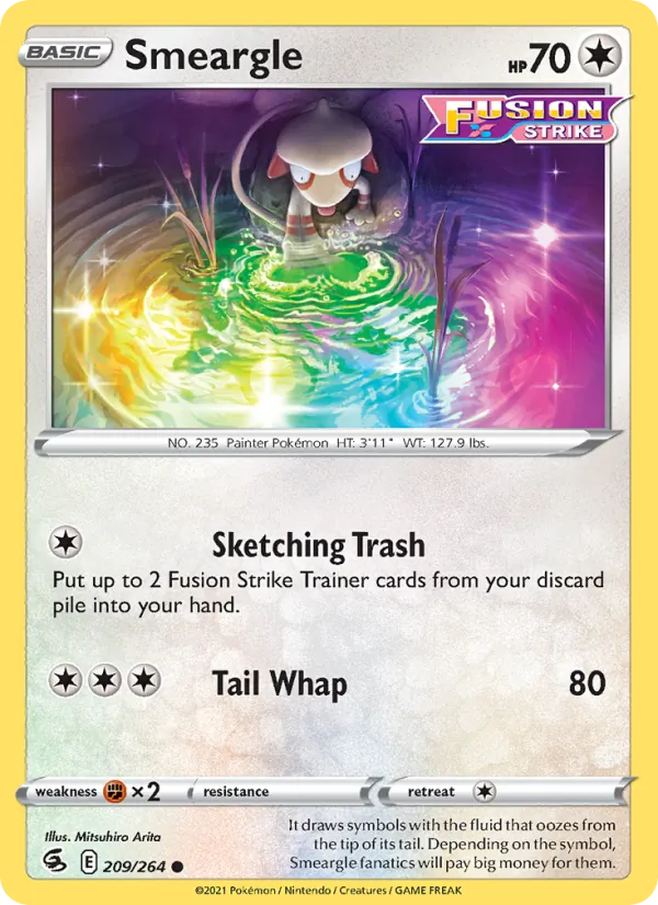 209-RH Smeargle – Fusion Strike