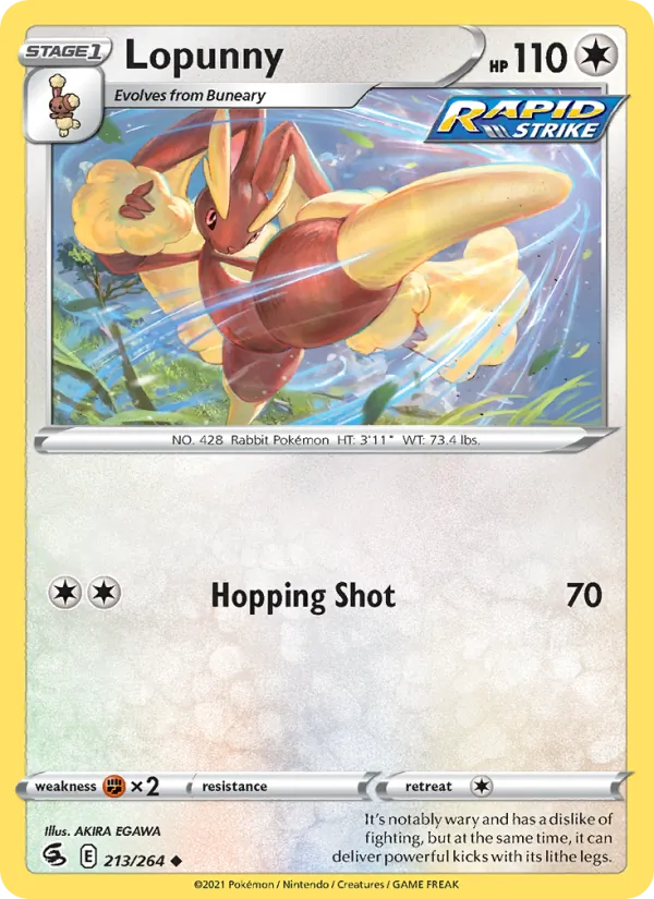 213-RH Lopunny – Fusion Strike
