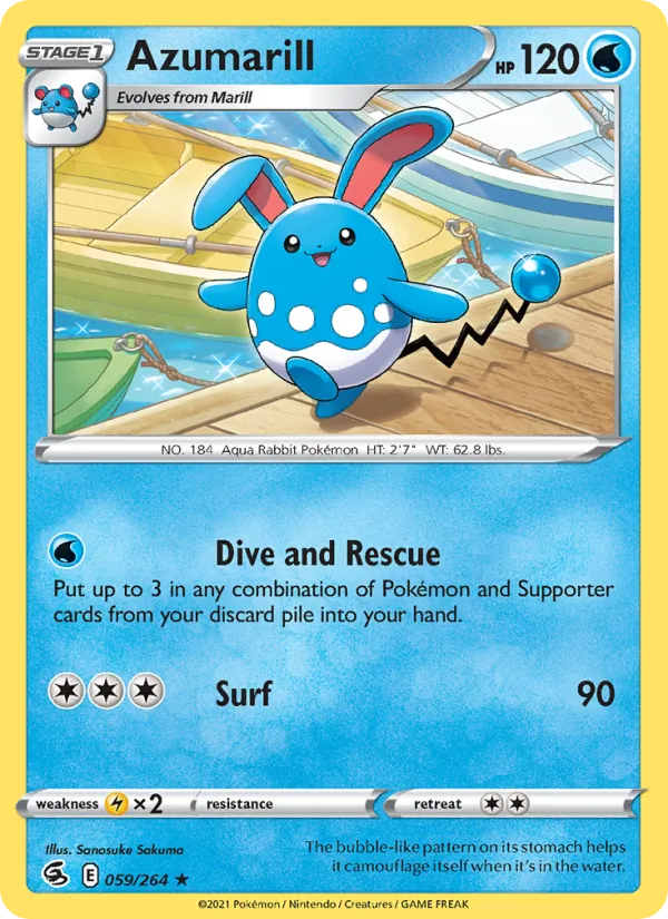 59-RH Azumarill – Fusion Strike