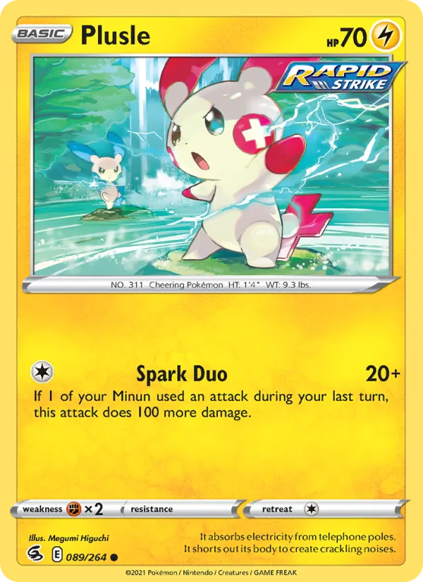 89-RH Plusle – Fusion Strike