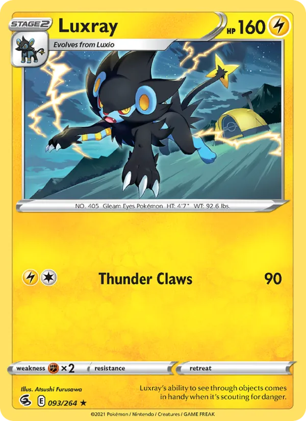 93-RH Luxray – Fusion Strike