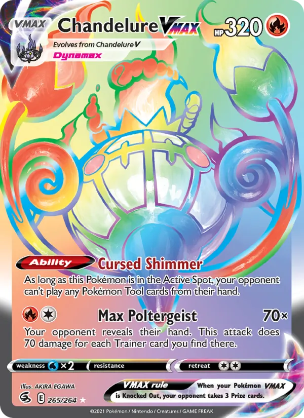 265 Chandelure VMAX – Fusion Strike
