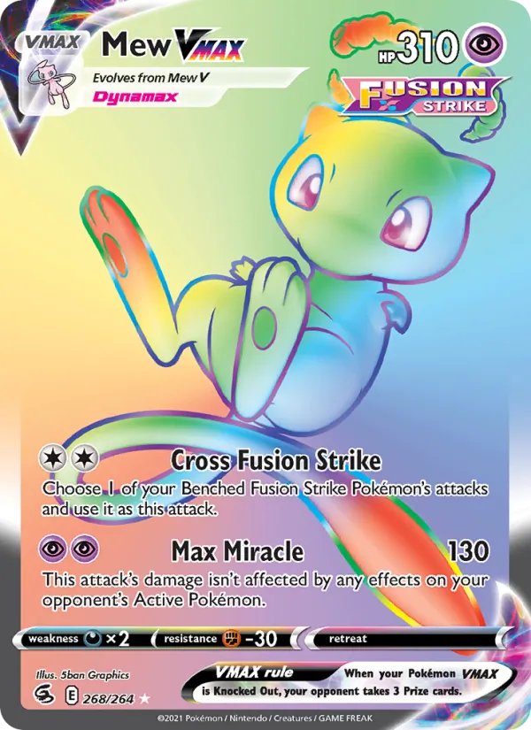 268 Mew VMAX – Fusion Strike