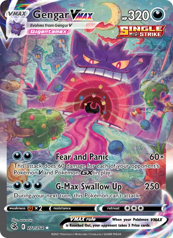 271 Gengar VMAX – Fusion Strike