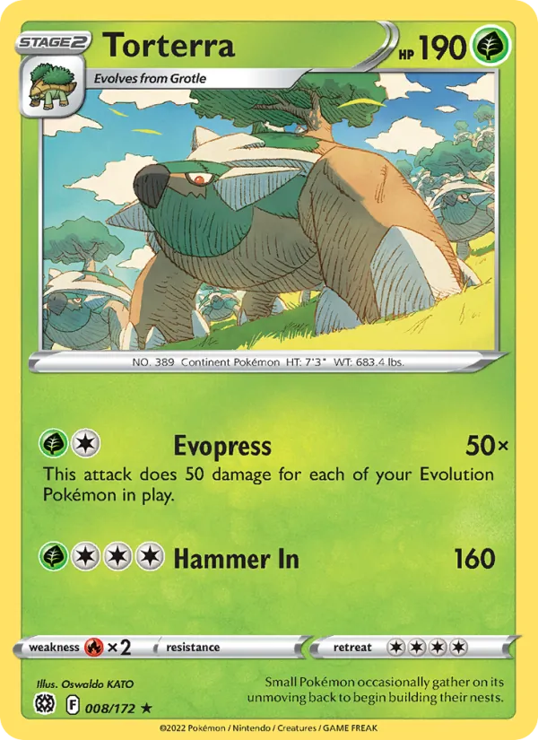 008 Torterra – Brilliant Stars