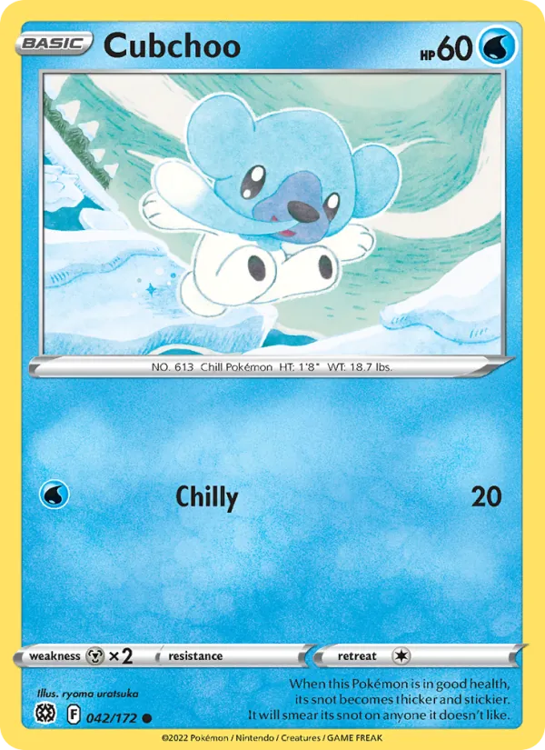 042 Cubchoo – Brilliant Stars